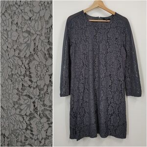 Madewell Lace Long Sleeve Dress
